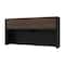 Bestar Connexion 71W Hutch for Narrow Desk Shell, Antigua & Black 93510-000052 - alternate 1